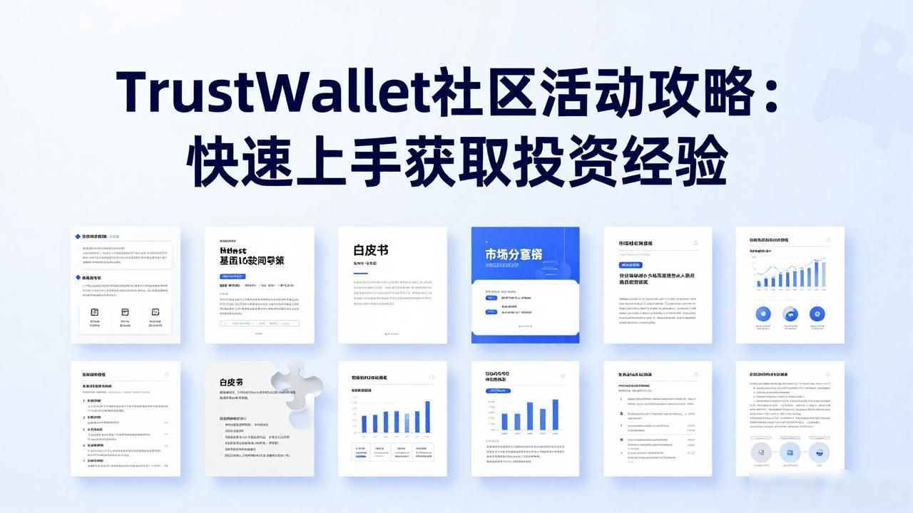 Trust Wallet官网社区活动参与方式_如何在Trust Wallet官网上参加用户社区活动，获取更多投资经验？_积累区块链投资经验