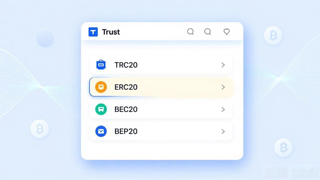 trust钱包usdt_Trust Wallet助记词正确保存方法_USDT充值选TRC20网络注意事项