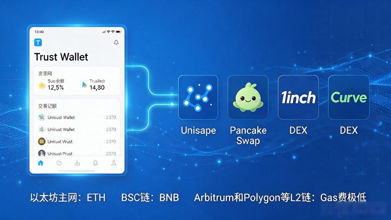 Trust钱包去中心化交易所安全指南_Trust钱包连接Uniswap操作步骤_Trust钱包与去中心化交易所的连接
