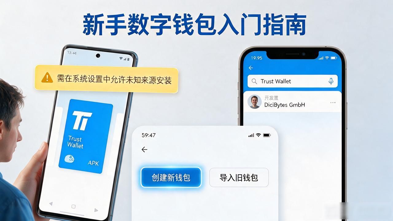 Trust Wallet官网下载教程_新手创建钱包助记词安全存储_新手必看:通过Trust Wallet官网下载数字资产管理的第一步!