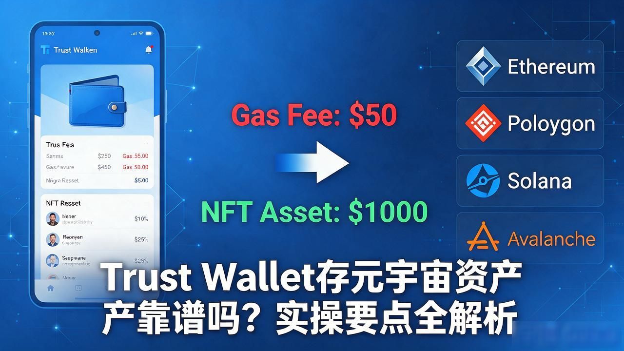 Trust Wallet 钱包与元宇宙资产存储_Trust Wallet元宇宙资产存储_跨链操作NFT Gas费