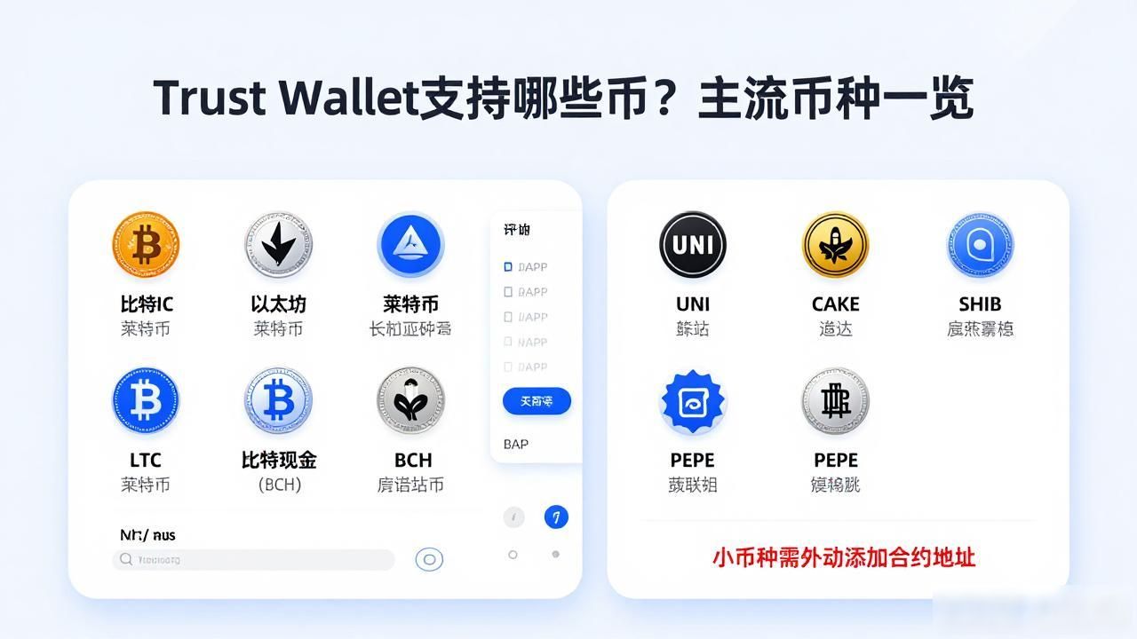 Trust Wallet支持的币种_trust wallet钱包支持什么币_Trust Wallet的NFT功能