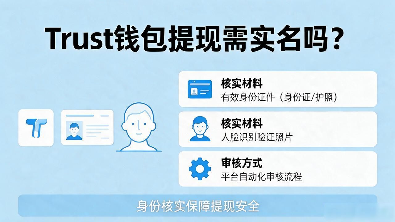 Trust钱包提现要实名吗？一文讲清身份核实要求