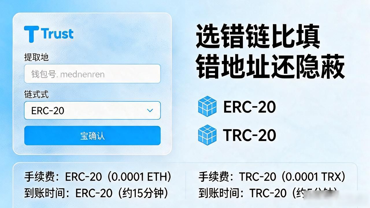 Trust钱包提款前，这几处信息必须逐项核对