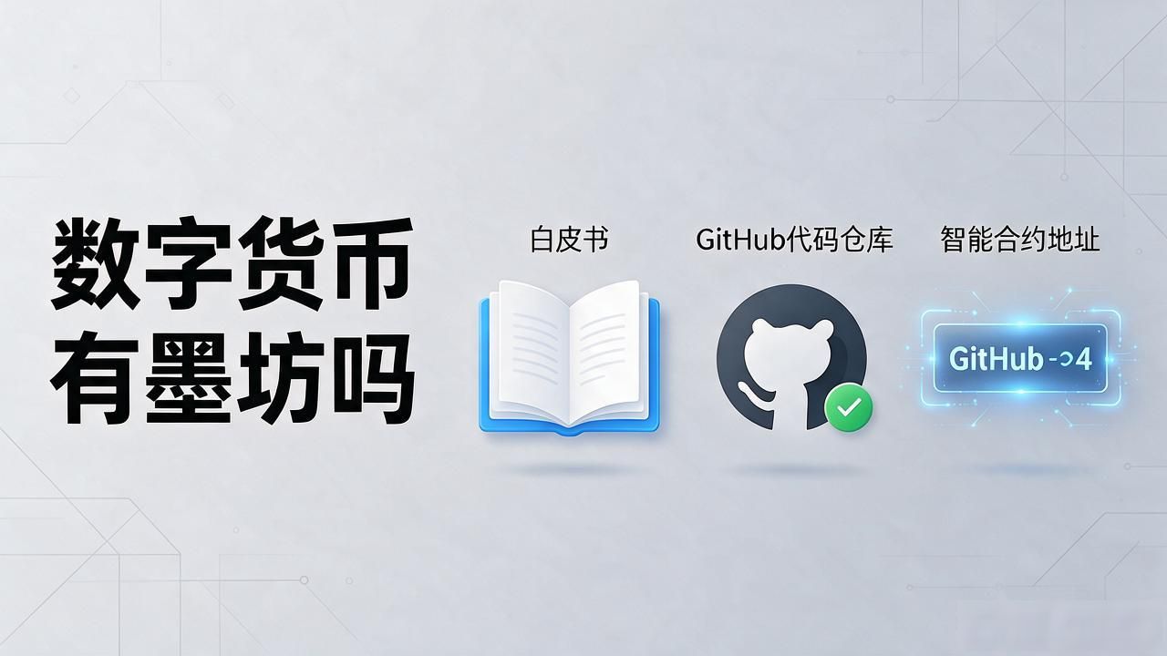 搜"数字货币有墨坊吗"的人，多半是被误导了