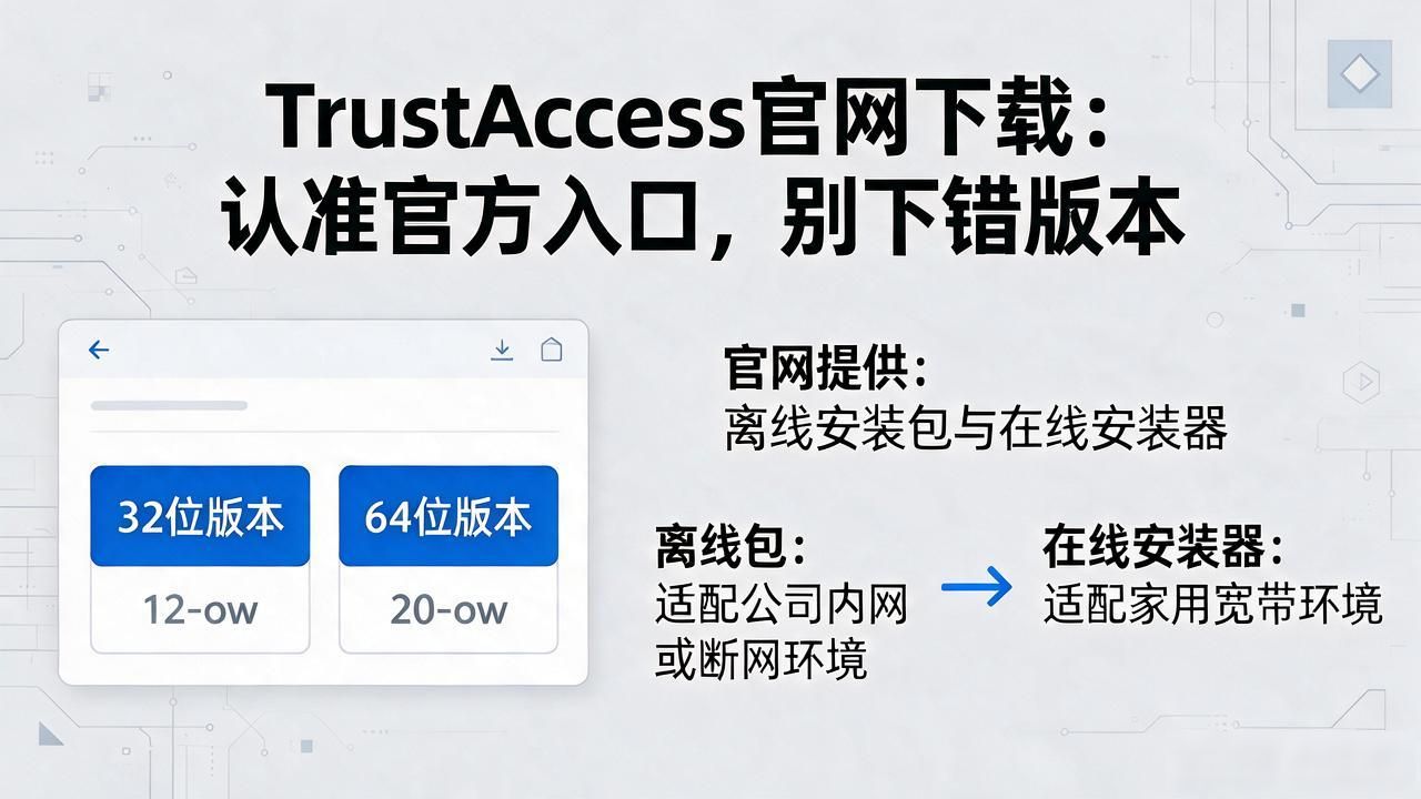 TrustAccess官网下载：认准官方入口，别下错版本