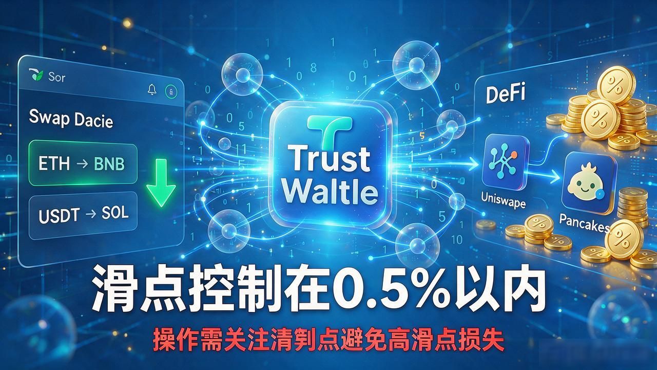 Trust Wallet资金流通与保值，这几个操作别忽略