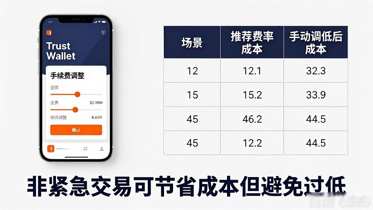 Trust钱包转账手续费_Trust钱包用户如何提高手续费管理效率？_不同链手续费差异