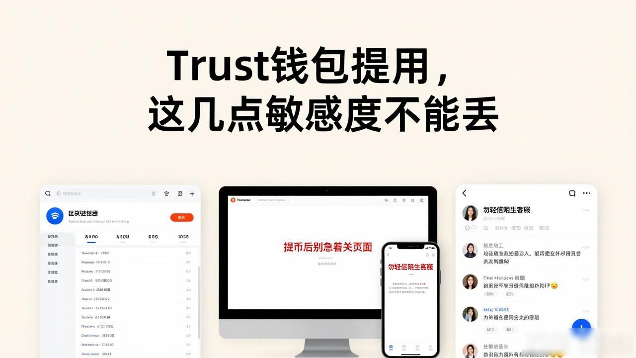 Trust钱包用户在提币中保持的敏感度_Trust钱包提币安全注意事项_Trust钱包提币防骗指南
