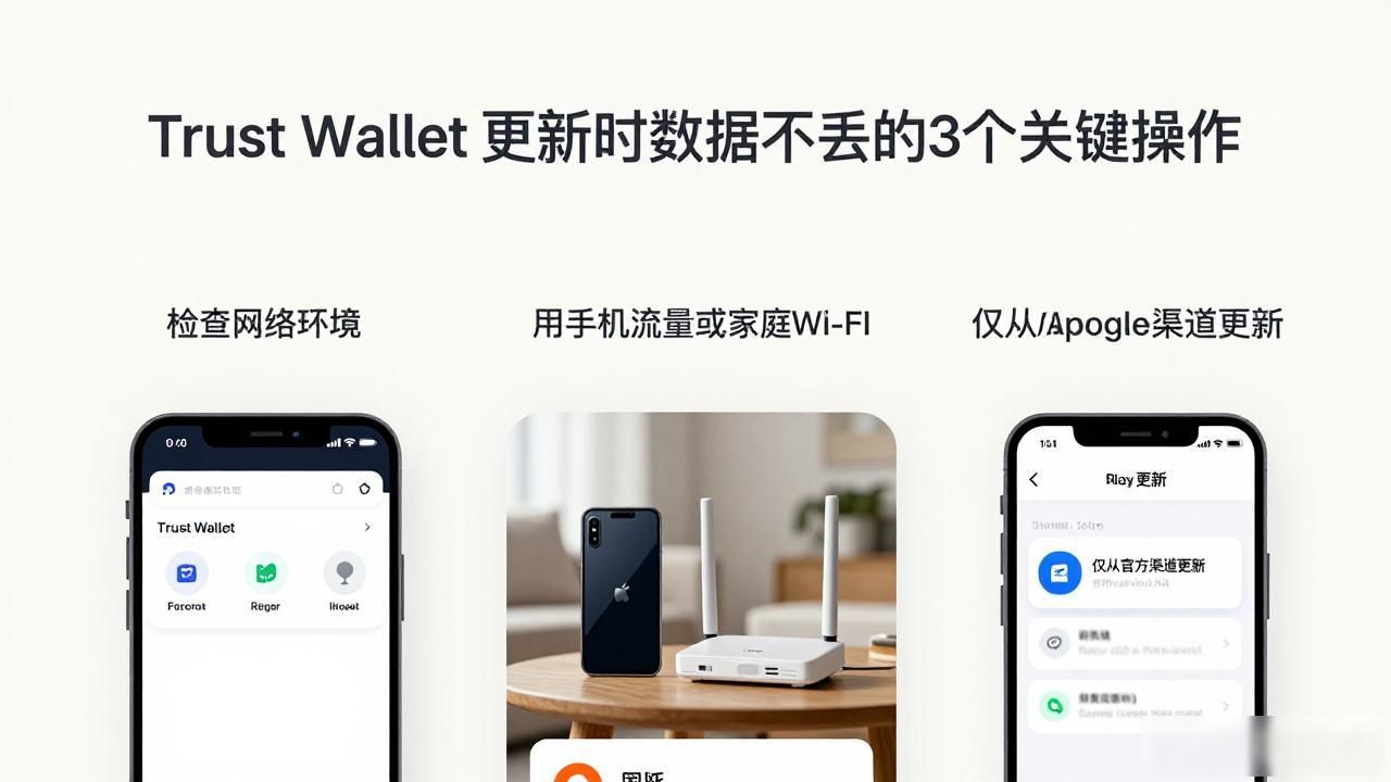 Trust Wallet更新备份助记词_Trust Wallet安全更新流程_如何保证 Trust Wallet 更新中的数据完整性？
