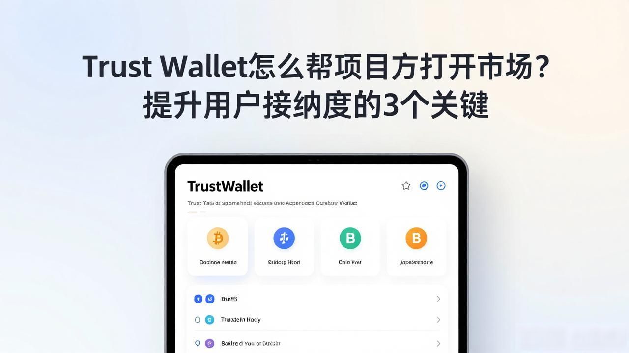 如何通过Trust Wallet提高市场接纳度?_内置DApp浏览器_多链支持和资产统一管理