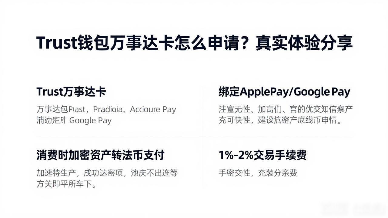 Trust钱包万事达卡申请流程_Trust钱包万事达卡加密支付_trust钱包万事达卡