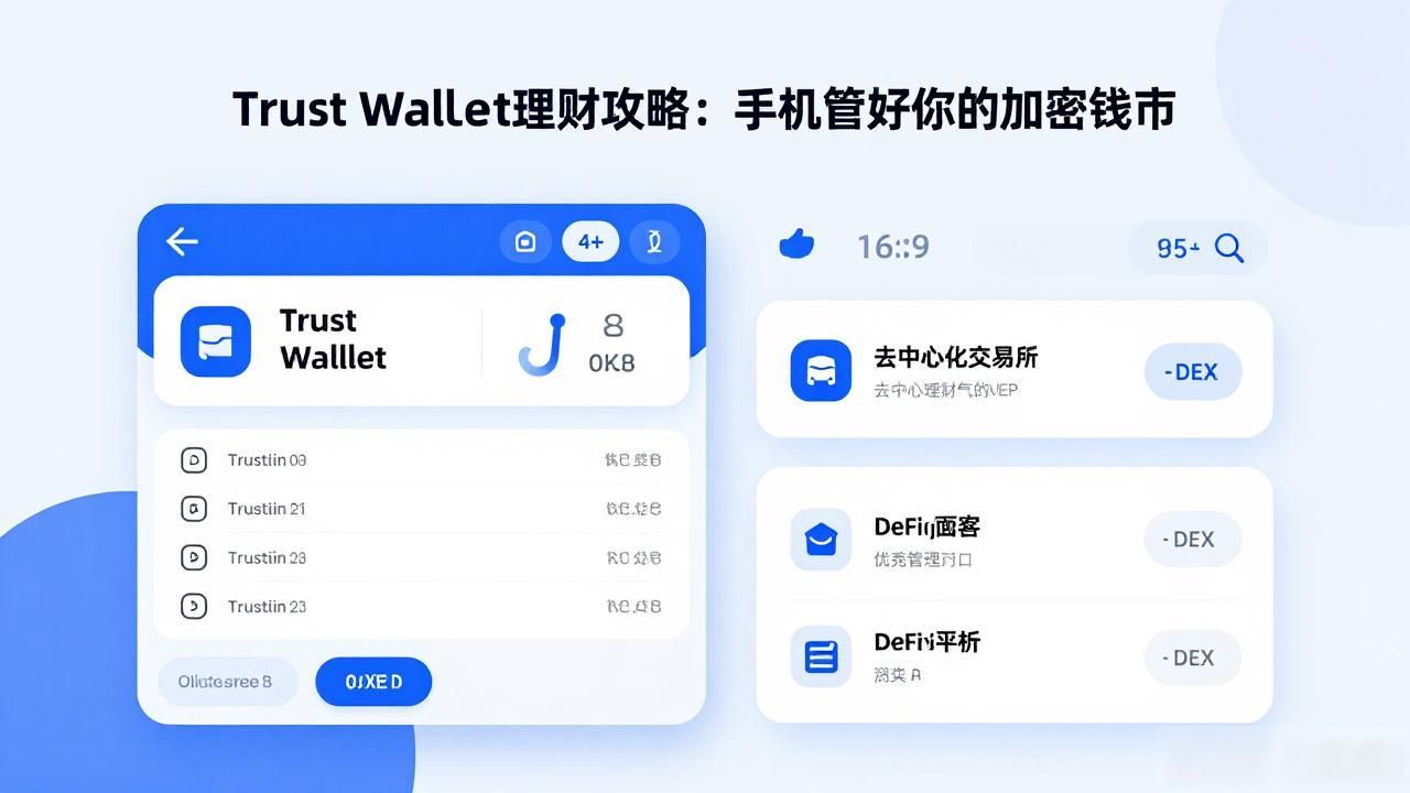 适合数字游民的加密资产理财工具 Trust Wallet 多链加密钱包一站式管理 内置DApp浏览器的加密钱包Staking功能_如何利用Trust Wallet的功能提升个人理财的便捷性