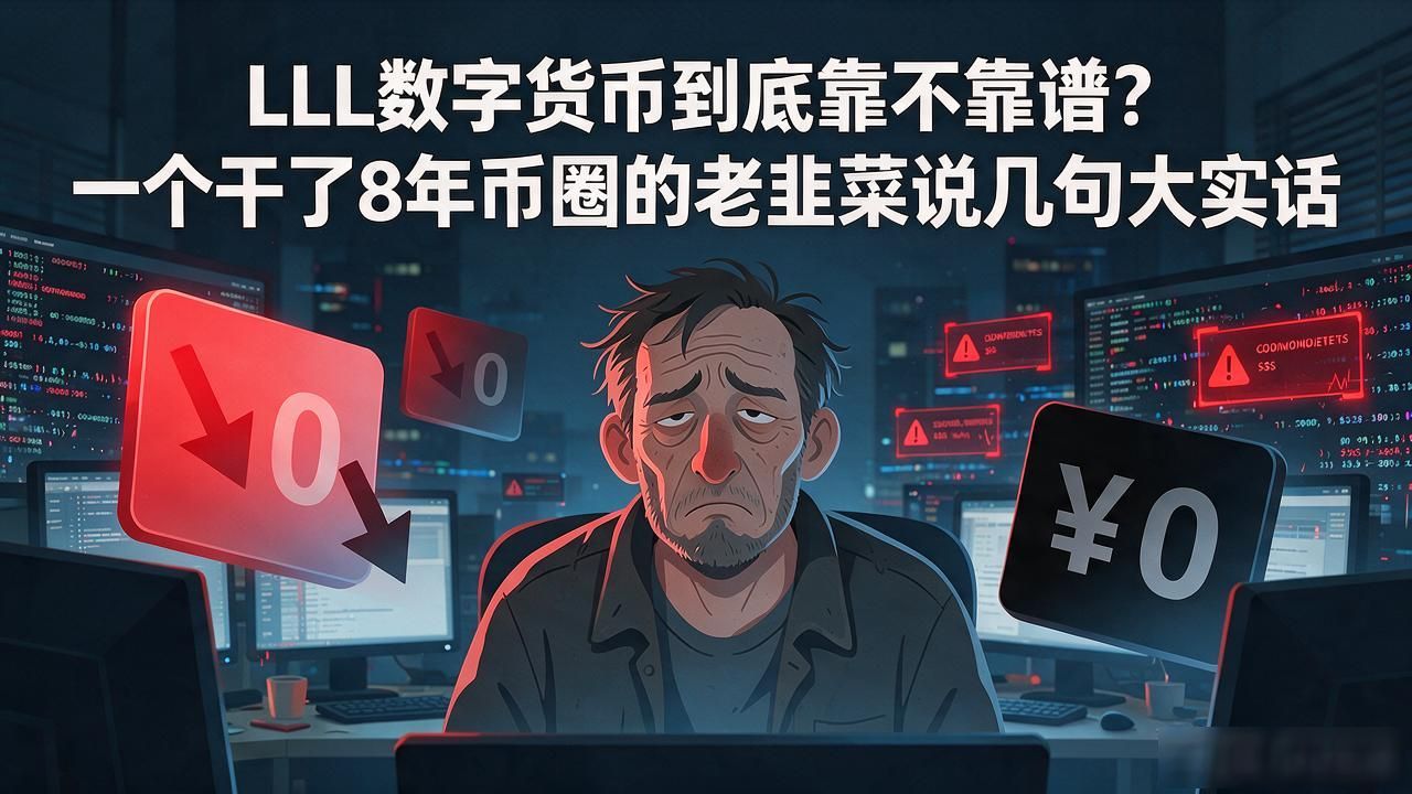 LLL数字货币到底靠不靠谱？一个干了8年币圈的老韭菜说几句大实话