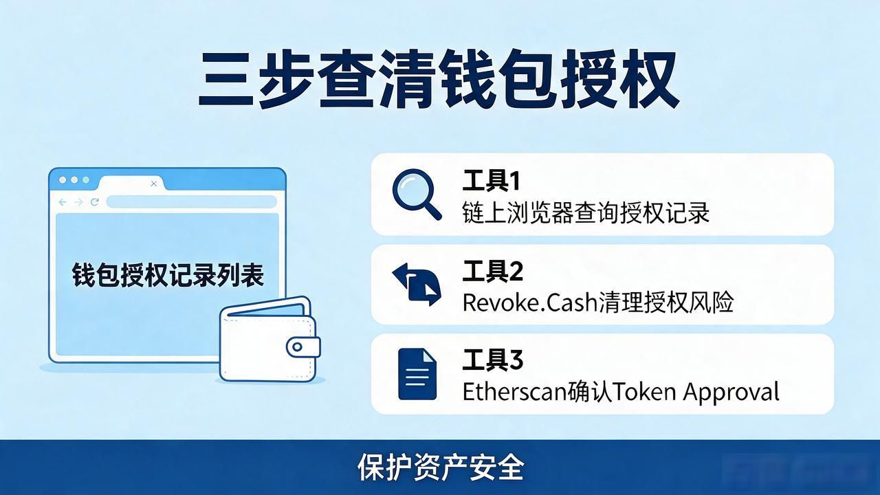 Trust钱包授权查询：三步查清钱包授权，保护你的资产安全
