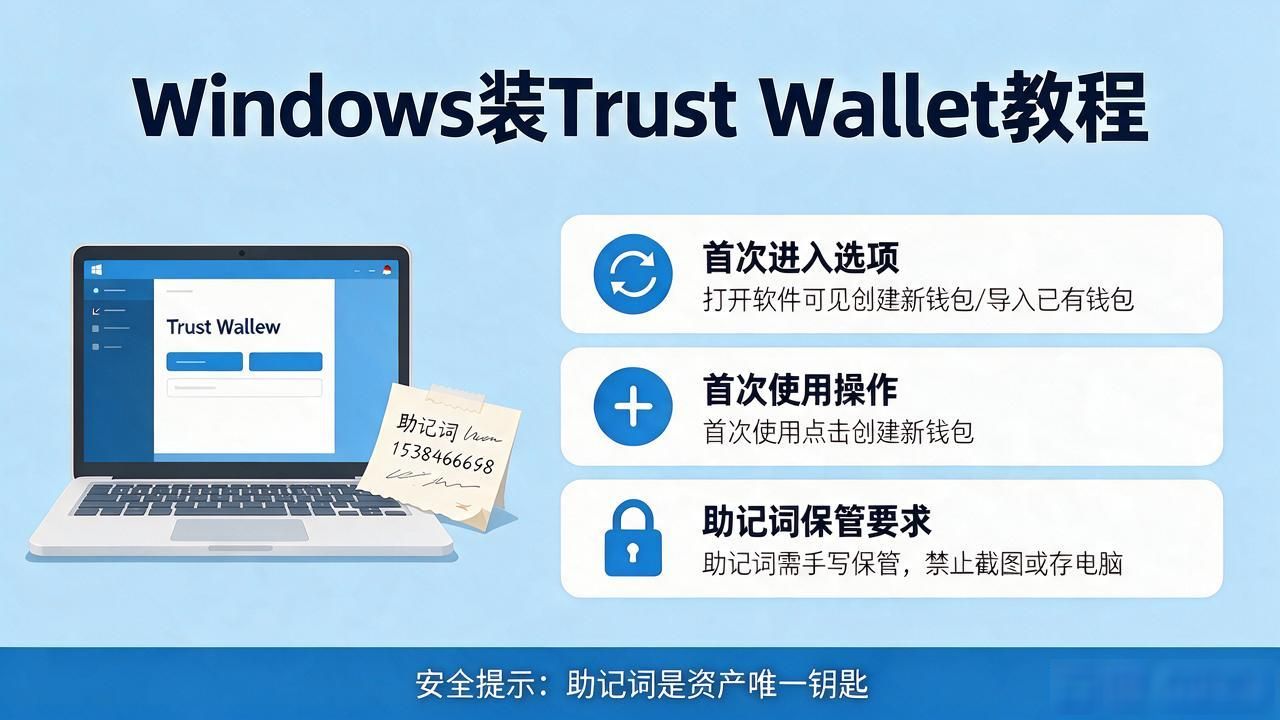 Windows电脑装Trust Wallet详细教程